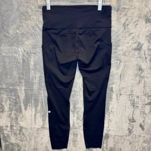 2240 | Lululemon Fast and Free High-Rise Tight Running Leggings Black Womens 4 thumbnail 2