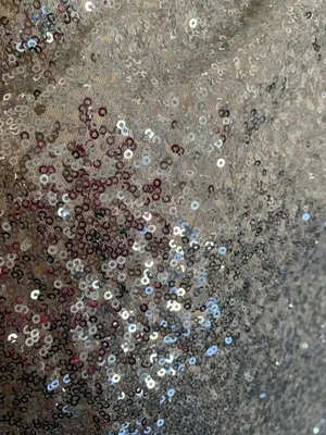 Silver Sequin Prom Dress thumbnail 7