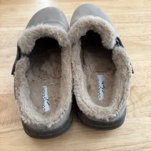 Clarks Roseville Clogs Light Brown Leather‎ Mules Womens Sz 7.5 M Comfort Shoes thumbnail 4