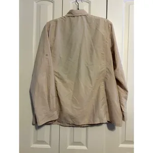 LLBean‎ Womens No Fly Zone Long Sleeve Button Up Outdoor Shirt Sand Dune XL Reg thumbnail 8