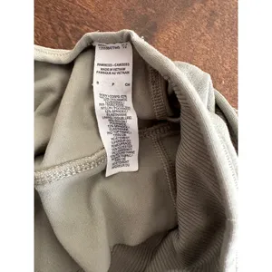 Nike Yoga Alate Curve Ribbed Strappy Sports Bra - Sage Green - Small‎ thumbnail 4