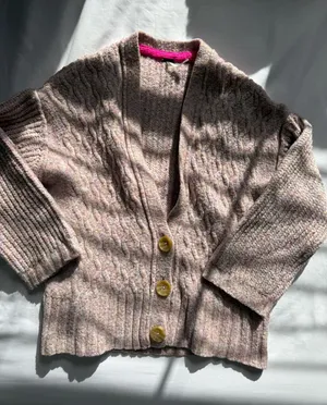 Free People Pink Cardigan thumbnail 1
