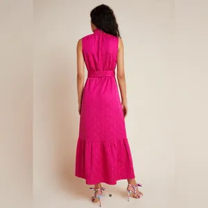Anthropologie Andresa Flounced Maxi‎ Dress size xs NWT thumbnail 3