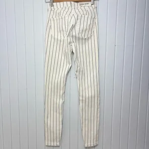 Bershka High Rise Jegging White Stripe Denim Pants‎ size 02' thumbnail 3