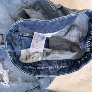 American Eagle Super Hi-Rise Distressed Ripped Jeggings 00 X-Short thumbnail 5