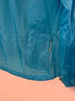 New Balance Turquoise Hooded Running Jacket thumbnail 5