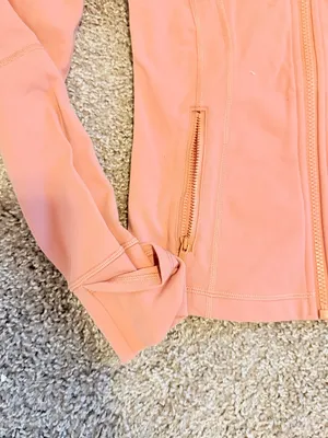 Lululemon Define Jacket full zip Quicksand womens size 4 thumbnail 6