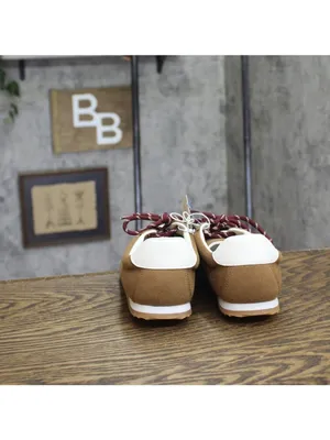 Universal Thread Womens JoJo Sneakers Double Lace Low Top 94462316 Brown 8.5M thumbnail 4