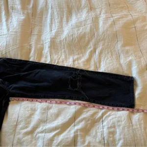 SLVRLAKE Denim London Black Straight Leg Jeans 26 thumbnail 7