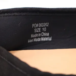 C Label Womens Black Faux Suede Loafers Flats Size 10 Slip On Shoes thumbnail 5