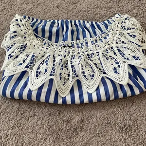 💙🦋Women’s Striped off the shoulder thumbnail 7