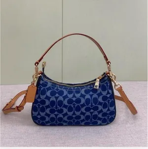 Coach Teri Bag In Signature Denim Blue thumbnail 2