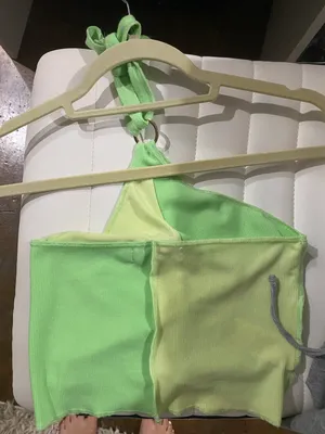 Adika Green Halter Top thumbnail 4