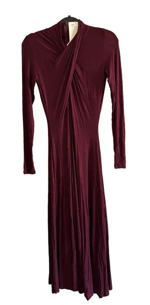 NWT Etcetera Wine Adorn Dress Size 00 thumbnail 1