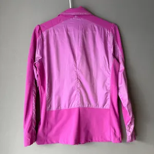 Adidas‎ Sporty Chic Outdoors Performance Full Zip Windbreaker Jacket M Pink thumbnail 9