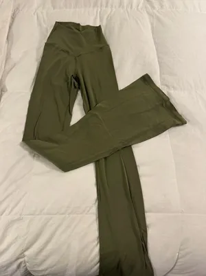 OFFLINE by Aerie Leggings Crossover Flare thumbnail 1