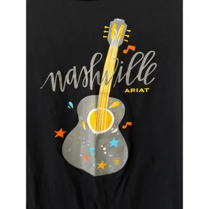 Ariat Nashville Graphic Tee Womens Size Medium Music Guitar Cowgirl thumbnail 4
