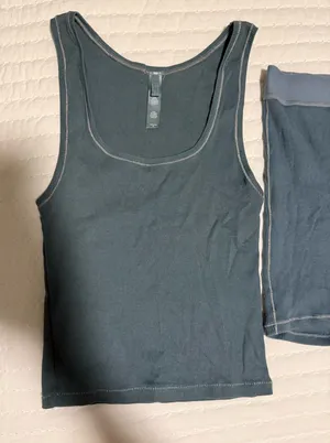 SKIMS Boxer Set Tank & Shorts thumbnail 1