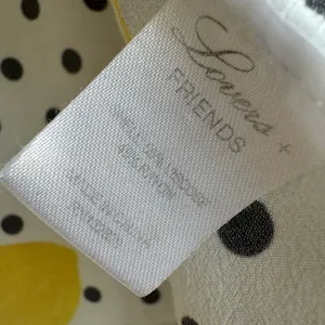 Lovers + Friends Mikayla Lemon Polka Dot Balloon Sleeve Wrap Blouse Size Small thumbnail 9