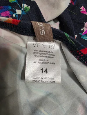 Sunseeker for Venus Floral Tankini Top Size 14 thumbnail 4