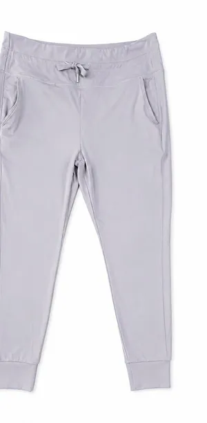 NWT Halara High Rise Drawstring Jogger Pants Gray XL thumbnail 1