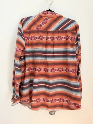 Ariat® women Holden Retro Garnet Long Sleeve button down size 2X thumbnail 3