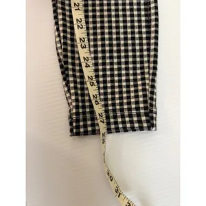 Maeve‎ by Anthropologie Gingham Check Pants Women's Size 2 Black White thumbnail 7