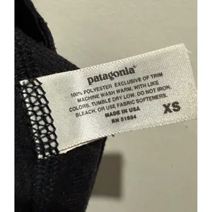 Patagonia Capilene Pants Womens XS Base Layer Lightweight Black Full Length thumbnail 4