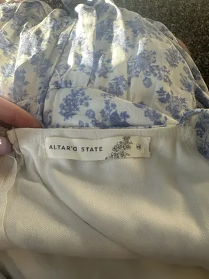 Altar'd State Floral Dress thumbnail 4
