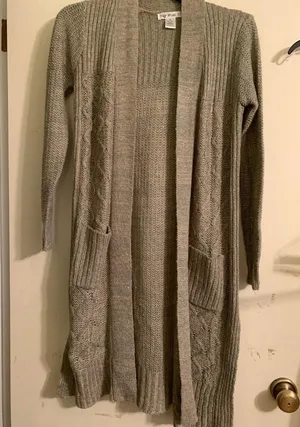 Say What? Neutral  Cardigan thumbnail 2