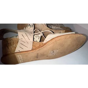 DV Dolce Vita tan lace up‎ wedge sandals size 7.5 thumbnail 6