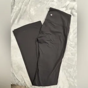 Lululemon Groove Super-High-Rise Flared Pant *Nulu in Black thumbnail 4