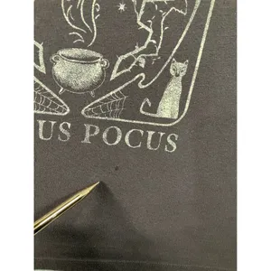 Disney Hocus Pocus Graphic Tee Womens XL Brown Goth Tarot Sanderson Sisters Tee thumbnail 4