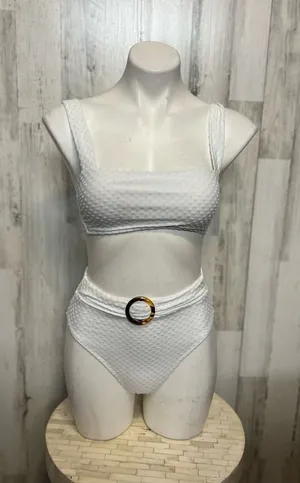 Xhilaration White two piece bikini thumbnail 1