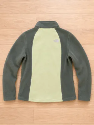 The North Face Women's Full-Zip Fleece Jacket Outdoor Sage Gray Large thumbnail 3