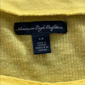 American Eagle outfitters yellow t-shirt thumbnail 2