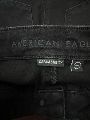 American Eagle Dream Stretch High-Rise Jegging Black Jeans Size 4 thumbnail 4