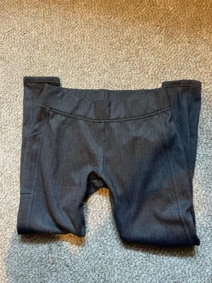 Insulated dark grey leggings Gray Size L thumbnail 2