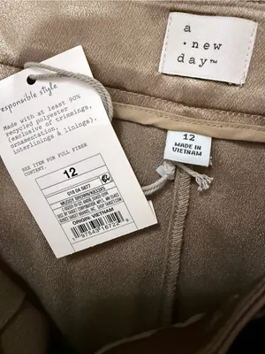 Target Satin Cargo Wide-Leg Pants in Taupe thumbnail 4