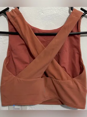 Lululemon athletica Women's Forward Fold Bra Rustic Coral Size 8 thumbnail 5