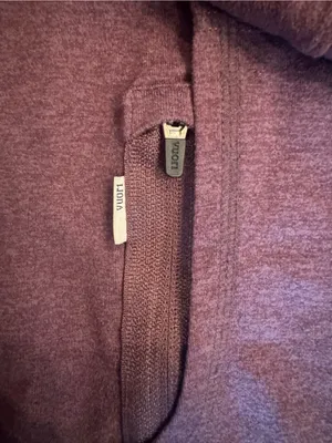 Vuori Women’s Halo Performance Hoodie 2.0 – Fig Heather – Size Small thumbnail 4