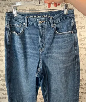 American Eagle | women Curvy mom jeans x-short denim jeans thumbnail 1