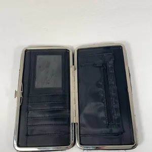 Guess Black Logo Cloth Flat Style Wallet thumbnail 7