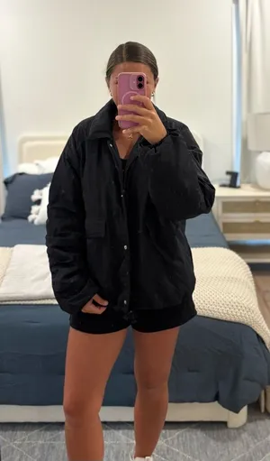 Free People Movement Off The Bleachers Jacket Size Large thumbnail 1