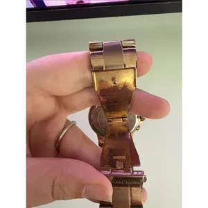 Michael Kors Rose Gold Chronograph Stainless Steel Watch thumbnail 10