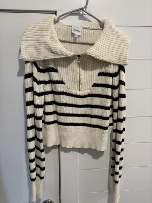 These Three Boutique Striped Sweater thumbnail 1