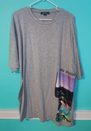 Missguided oversized t shirt thumbnail 1