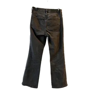 Madewell Cali Demi Boot Jeans Black Washed Size 28 thumbnail 3