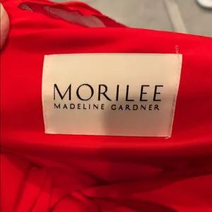 Mori Lee Strapless Red Prom Dress thumbnail 3