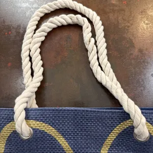 NFL Love Rope Tote Denver Broncos Navy Gold Game Wear Football purse bag thumbnail 3